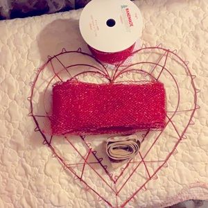 Valentines Day Craft supplies.